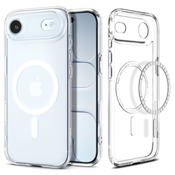 SPIGEN futerał ULTRA HYBRID MAG kompatybilny z MagSafe do IPHONE 17 Air clear white