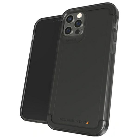Etui Gear4 D3O Wembley Palette do iPhone 12 / 12 Pro dymny/smoke