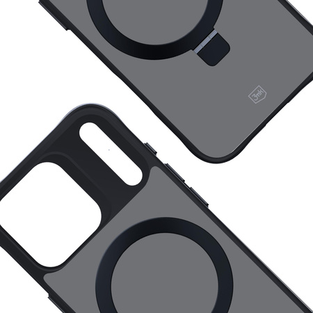 Apple iPhone 17 Pro Max - 3mk Smoke Case Mag&Stand