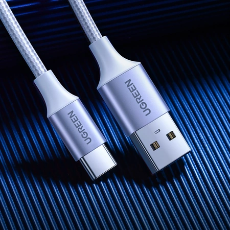 Ugreen US288 60130 USB-A / USB-C QC 3.0 3A 0.5m cable - white