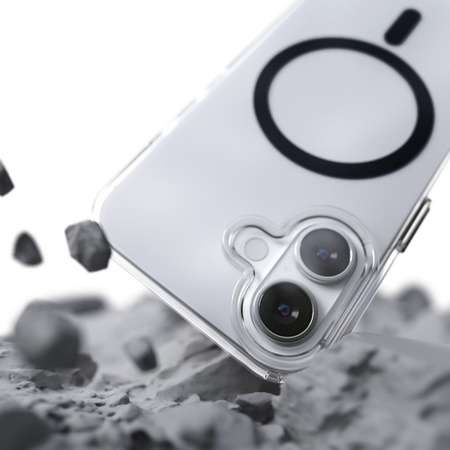 Nakładka Etteri Color Mag do iPhone 16 Plus 6,7" czarna