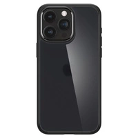 Etui Spigen Ultra Hybrid na iPhone 15 Pro Max - przezroczysto-czarne