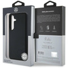 Original Case SAMSUNG GALAXY S25 Mercedes Leather Horizontal Debossed Curves MagSafe black
