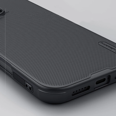 Nillkin Super Frosted Shield Pro Hülle für iPhone 16 Pro Max – Schwarz