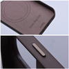 Woven Mag Cover kompatybilne z MagSafe do IPHONE 15 PRO MAX jasny brązowy