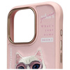 Nimmy etui iPhone 16 Pro 6.3"             różowy/pink Cool&Cute 2.0 Cat