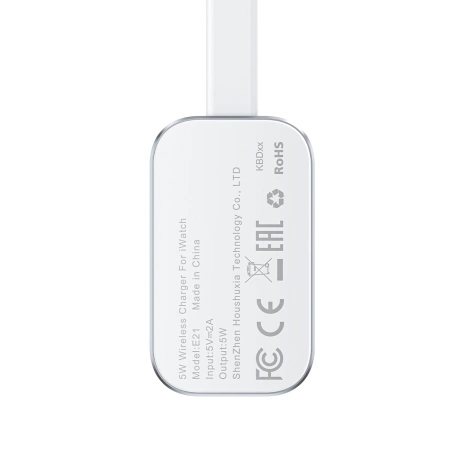 Ładowarka bezprzewodowa Acefast E21 5W do Apple Watch - srebrna