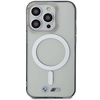 Case BMW BMHMP14XHCRS iPhone 14 Pro Max 6.7&quot; transparent hardcase Silver Ring MagSafe