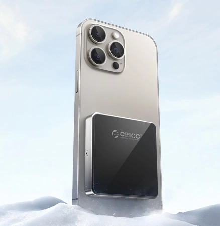 Kieszeń dyskowa M.2 NVME z magnesem USB-C 3.2 - czarna