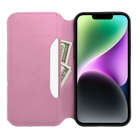 Kabura Dual Pocket do XIAOMI Redmi NOTE 13 PRO PLUS 5G jasny różowy