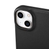iCarer CE Premium Leather Folio Case iPhone 14 Plus Magnetic Flip Leather Folio Case MagSafe schwarz (WMI14220715-BK)