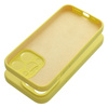 Futerał SILICONE 2mm do IPHONE 14 Pro żółty