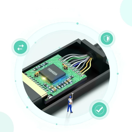 Ugreen MD112 10461 Mini DisplayPort (männlich) / HDMI (weiblich) FHD 1080p-Adapter – Schwarz