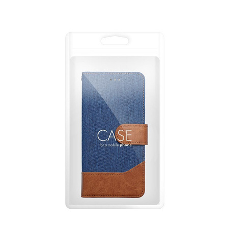 Kabura JEANS Book do IPHONE 16 Pro Max niebieski