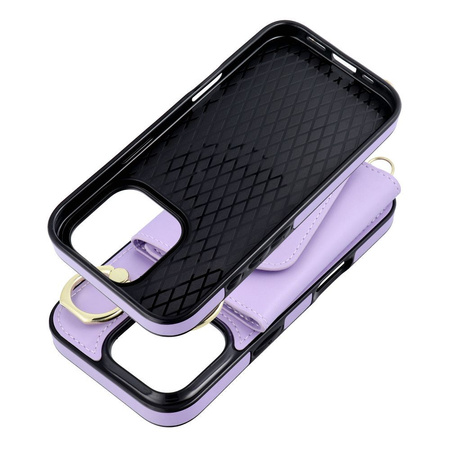 Futerał portfel WONDER dla IPHONE 16 PRO liliowy