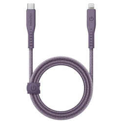 ENERGEA kabel Flow USB-C - LightningC94 MFI 1.5m fioletowy/purple 60W 3A PD Fast Charge