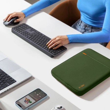 Torba Tech-Protect Defender na laptopa 13-14 - zielona