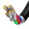 Baseus Superior kabel USB Typ C - Lightning do szybkiego ładowania Power Delivery 20 W 1 m czarny (CATLYS-A01)