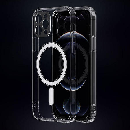 Futerał CLEAR MAG COVER (MID) kompatybilny z MagSafe do IPHONE 15 transparentny