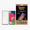 Gehärtetes Glas 5D SAMSUNG GALAXY A52 / A52S / A53 5G PanzerGlass E2E Microfracture Case Friendly AntiBacterial schwarz