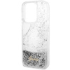 Guess GUHCP14LLCSGSGH iPhone 14 Pro 6,1" weiß/weißes Hardcase Liquid Glitter Marble