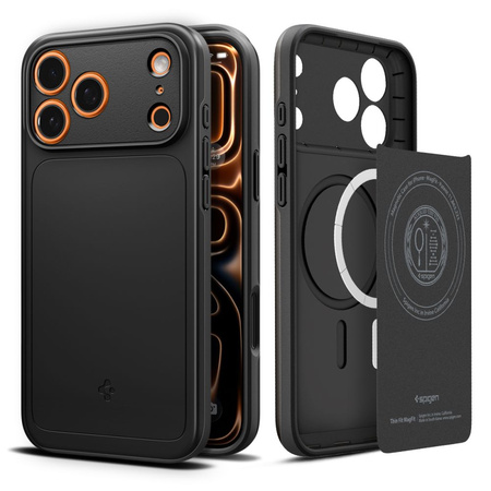 SPIGEN futerał THIN FIT MAG kompatybilny z MagSafe do IPHONE 17 Pro Max black