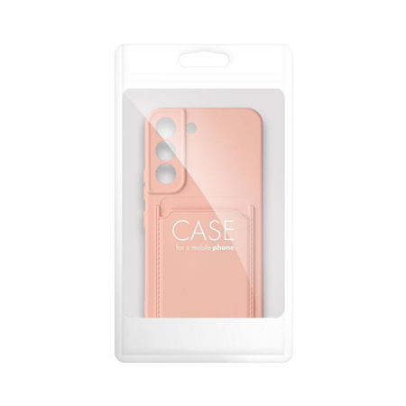 Futerał CARD CASE do SAMSUNG A25 5G różowy
