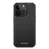 3 in 1 Case for iPhone 14 Pro with MagSafe Wallet RFID Blocking Stand Dux Ducis Rafi Mag - Black