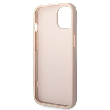 Guess 4G Big Metal Logo - Etui iPhone 14 (różowy)