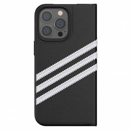 Original Handyhülle IPHONE 13 PRO Adidas OR Booklet Case PU schwarz