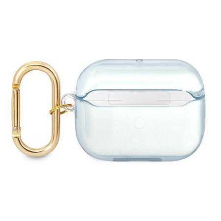 Etui APPLE AIRPODS PRO Guess AirPods Strap Collection (GUAPHHTSB) niebieskie