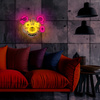 Neon ART LED PUNK MIŚ róż-żółty FLA01 Forever Light