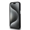 Oryginalne Etui KARL LAGERFELD hardcase Silicone Metal Script Logo KLHCP15LSCMSMVK do Iphone 15 Pro Czarny