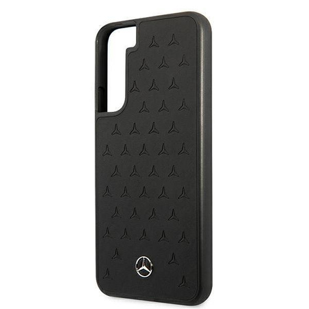 Mercedes MEHCS22MPSQBK S22 + S906 black / black hardcase Leather Stars Pattern