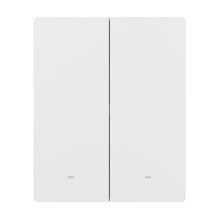 Smart dotykowy przełącznik ścienny Sonoff ZBM5-2C-80W (2-kanałowy) Zigbee