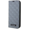 Karl Lagerfeld KLBKP14LSAKLHPG iPhone 14 Pro 6.1" bookcase srebrny/silver Saffiano Monogram