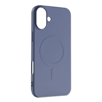 Etui Liquid Silicone Case MagSafe na iPhone 16 - ciemnoniebieskie