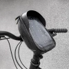 Wozinsky Fahrradlenkertasche mit Handytasche 1l schwarz (WBB16BK)