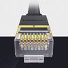Ugreen Flat Cable Internet Network Cable Ethernet Patchcord RJ45 Cat 7 STP LAN 10 Gbps 3m Black (NW106 11262)