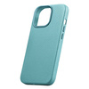 iCarer Case Leather genuine leather case for iPhone 14 Pro Max grün (WMI14220712-GN) (MagSafe compatible)