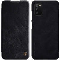 Nillkin Qin skórzana kabura etui Samsung Galaxy A03s czarny