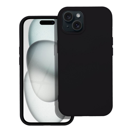 Etui do iPhone 15+ (Plus) czarne + Szkło