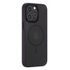 Comma nakładka Joy Elegant Mag do iPhone 15 Pro Max ciemno fioletowa