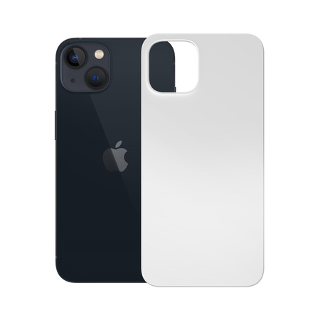 Apple iPhone 15 Plus - 3mk Hardy MagSilicone Silver-White