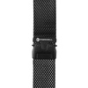 Pasek do Apple Watch Forcell F-Design FA11 zatrzask stal 42 / 44 / 45 / 49 mm czarny
