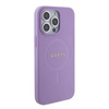 Guess GUHMP15XPSAHMCU iPhone 15 Pro Max 6,7&quot; lila/lila Hardcase Saffiano MagSafe
