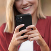 Etui do iPhone 15+ (Plus) MagSafe czarne + Szkło na ekran + Szkło na aparat