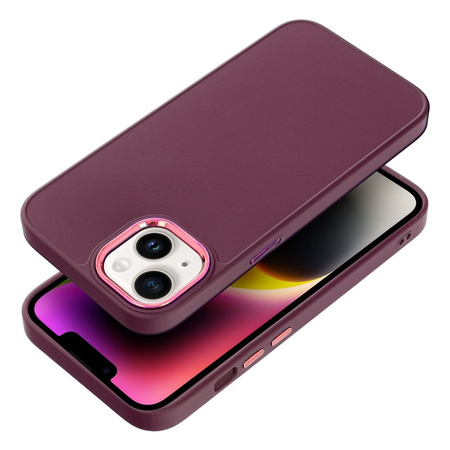 Futerał FRAME do IPHONE 13 fioletowy