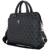 Bag LAPTOP 15" Guess 4G Zipper Pocket Triangle Logo black