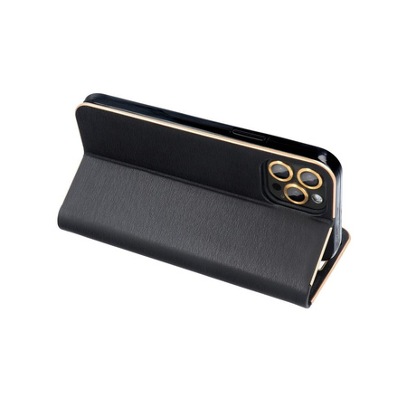 Kabura LUNA Book Gold do HUAWEI P Smart czarny
